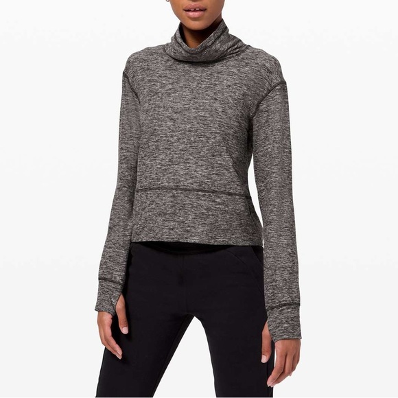 Lululemon Ready to Rulu soft comfy pullover heathered size 10 - Picture 2 of 4